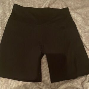 DKNY Black Athletic Shorts Elastic Waistband